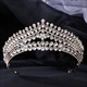 Birthday Girl Crystal Bridal Tiara With Rhinestone Accents