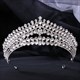 Birthday Girl Crystal Bridal Tiara With Rhinestone Accents