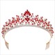 Baroque Alloy Rhinestone Princess Bridal Tiara With Comb