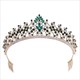 Baroque Alloy Rhinestone Princess Bridal Tiara With Comb