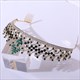 Baroque Alloy Rhinestone Princess Bridal Tiara With Comb