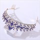 Baroque Alloy Rhinestone Princess Bridal Tiara With Comb