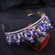 Barockes Brautdiadem mit Kristallen und Strass-Akzenten