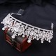 Barockes Brautdiadem mit Kristallen und Strass-Akzenten