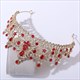 Alloy Birthday Girl Bridal Tiara With Rhinestone Accents