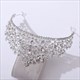 Handmade Bridal Tiara With Rhinestone Accents