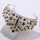 Handmade Bridal Tiara With Rhinestone Accents