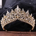 Luxurious Handmade Rhinestones Birthday Girl Crystal Tiara