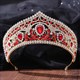 Enchanting Crystal Bridal Tiara With Rhinestone Accents