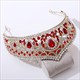 Enchanting Crystal Bridal Tiara With Rhinestone Accents