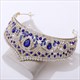 Enchanting Crystal Bridal Tiara With Rhinestone Accents