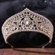 Enchanting Crystal Bridal Tiara With Rhinestone Accents