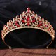 Rhinestone Crystal Tiara With Alloy Frame