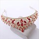 Rhinestone Crystal Tiara With Alloy Frame