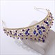 Rhinestone Crystal Tiara With Alloy Frame