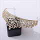 Rhinestone Crystal Tiara With Alloy Frame