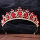 Crystal Bridal Tiara With Rhinestone Accents