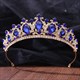 Crystal Bridal Tiara With Rhinestone Accents