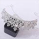 Crystal Bridal Tiara With Rhinestone Accents