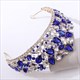Alloy Birthday Bridal Tiara With Rhinestone Accents