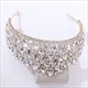 Alloy Birthday Bridal Tiara With Rhinestone Accents