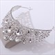 Grecian Drip Rhinestone Bridal Tiara