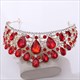 Grecian Drip Rhinestone Bridal Tiara