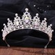 Baroque Rhinestone Birthday Princess Bridal Tiara