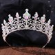 Baroque Rhinestone Birthday Princess Bridal Tiara