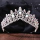 Baroque Rhinestone Birthday Princess Bridal Tiara