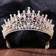 Baroque Rhinestone Birthday Princess Bridal Tiara