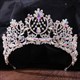 Baroque Rhinestone Birthday Princess Bridal Tiara