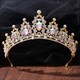 Baroque Rhinestone Birthday Princess Bridal Tiara