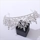 Alloy Plated Bridal Tiara With Rhinestone Accents