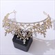 Alloy Plated Bridal Tiara With Rhinestone Accents
