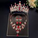 Rhinestone Birthday Girl Tiara, Necklace, And Earring Set