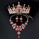 Rhinestone Birthday Girl Tiara, Necklace, And Earring Set