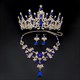 Rhinestone Birthday Girl Tiara, Necklace, And Earring Set