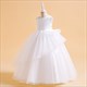 Girls Ruched Bodice Tulle Birthday Princess Dress