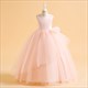 Girls Ruched Bodice Tulle Birthday Princess Dress