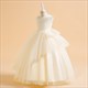 Girls Ruched Bodice Tulle Birthday Princess Dress