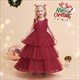 Sleeveless Layered Tiered Birthday Princess Dress