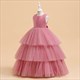 Sleeveless Layered Tiered Birthday Princess Dress