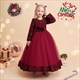 Sequin Long Sleeve Birthday Princess Dress