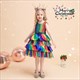 Lace Embellished Layered Tiered Birthday Princess Dress