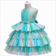 Lace Embellished Layered Tiered Birthday Princess Dress