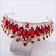 Baroque Crystal Bridal Tiara With Rhinestone Accents
