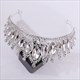 Baroque Crystal Bridal Tiara With Rhinestone Accents