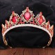 Alloy Bridal Tiara With Rhinestone Accents