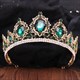 Alloy Bridal Tiara With Rhinestone Accents